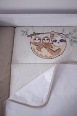 Cповивальний матрац для новонароджених 70х50 см Baby Veres Lazy sloth NEW
